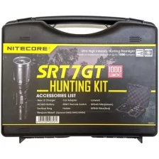 Ручной фонарь Nitecore SRT7GT Kit черный
